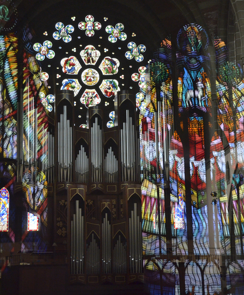 Cathedral glass