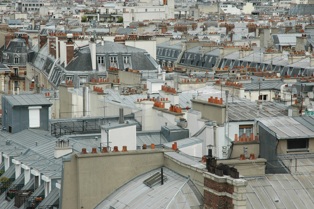 Paris rooftops